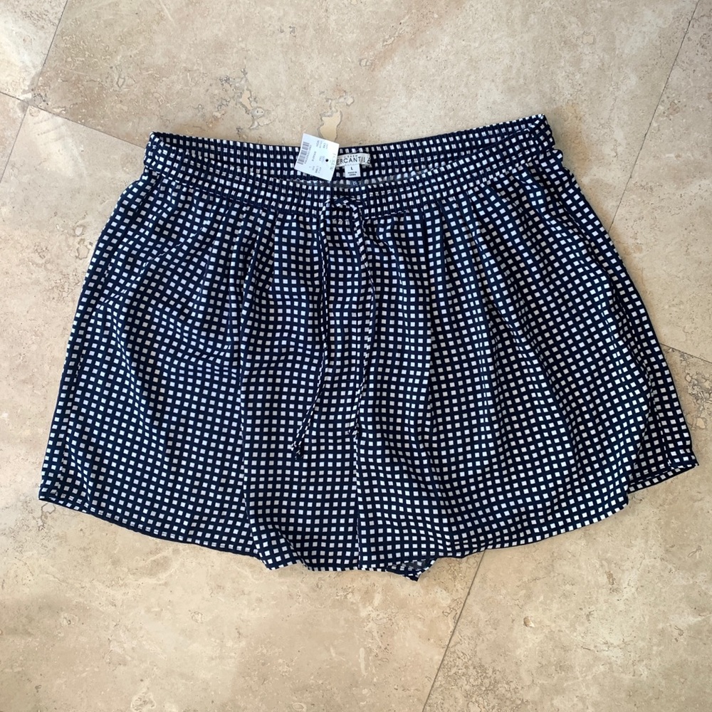 J Crew pull on shorts